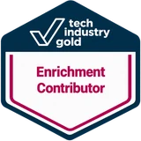 Tech Industry Gold Enrichment Contributor badge