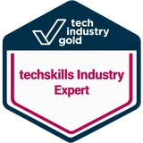 Tech Industry Gold Industry Expert badge